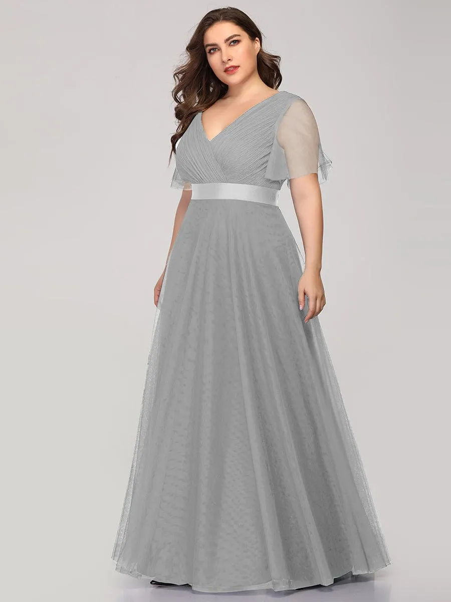 A-Line Evening Gown