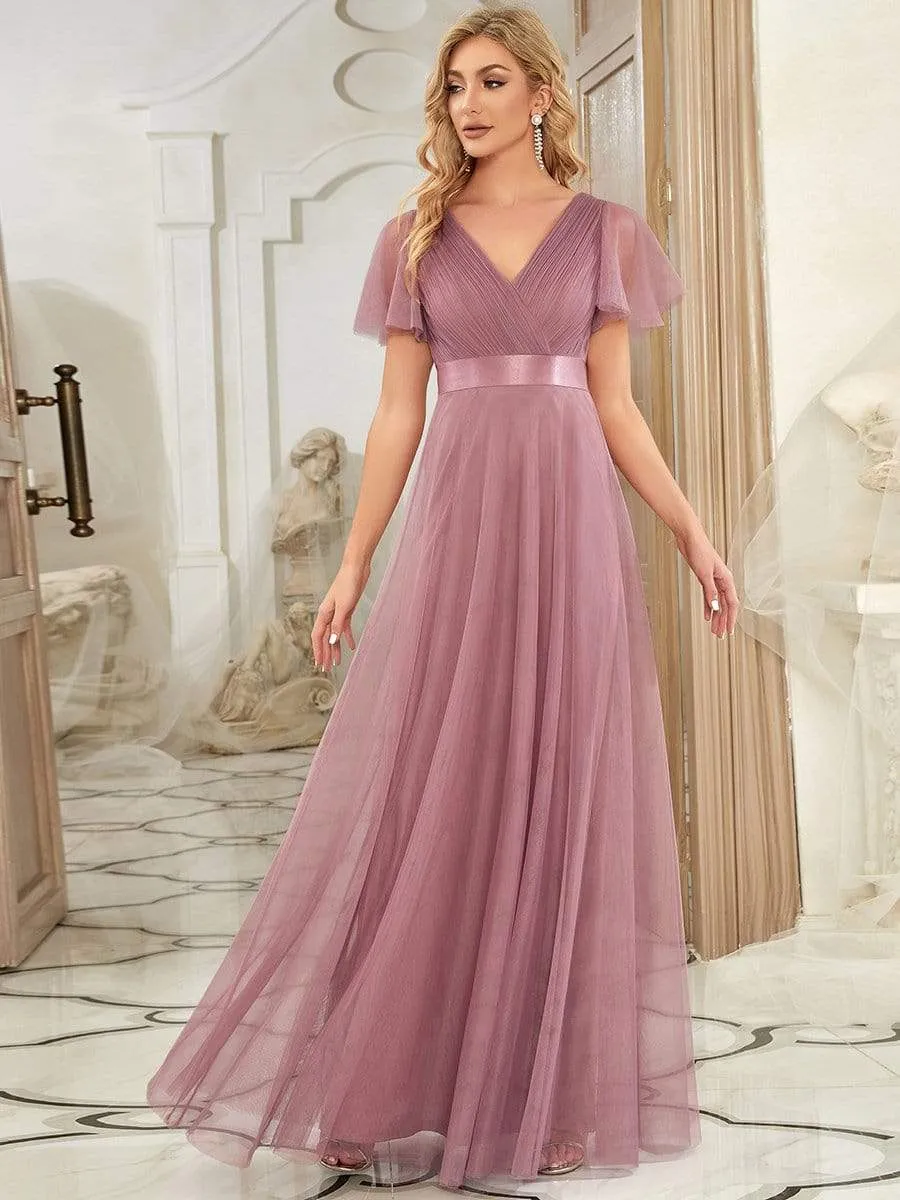 A-Line Evening Gown