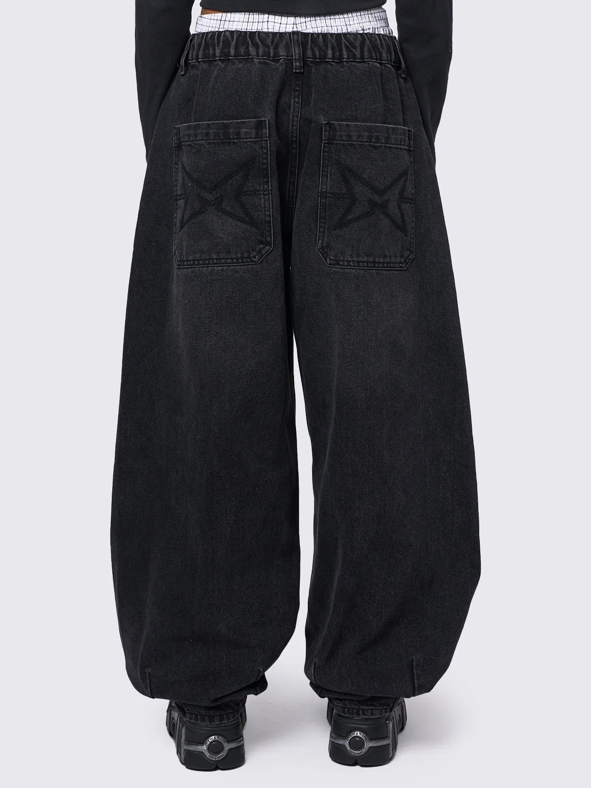 Bloom Black Balloon Jeans