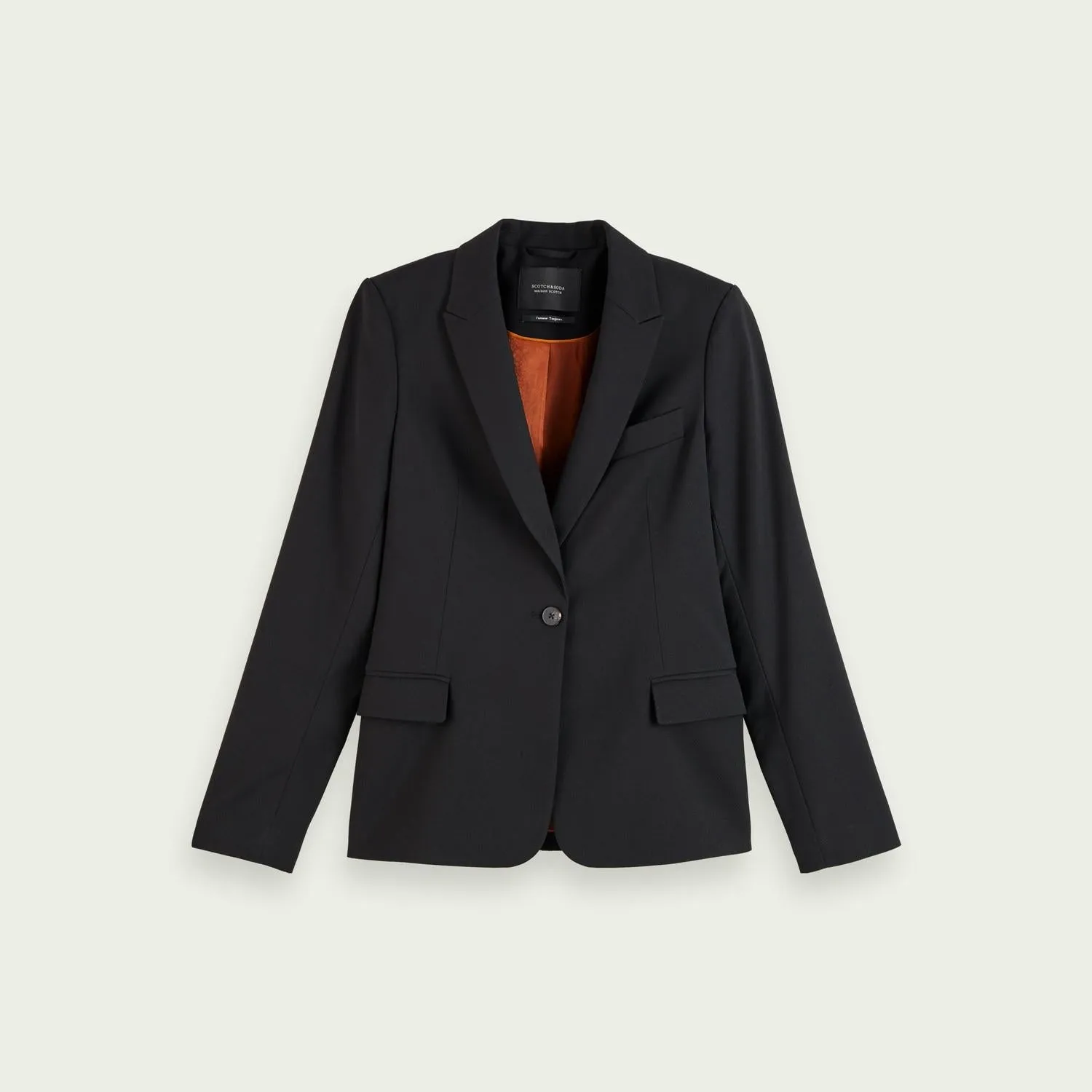 Classic Tailored Blazer (Black)