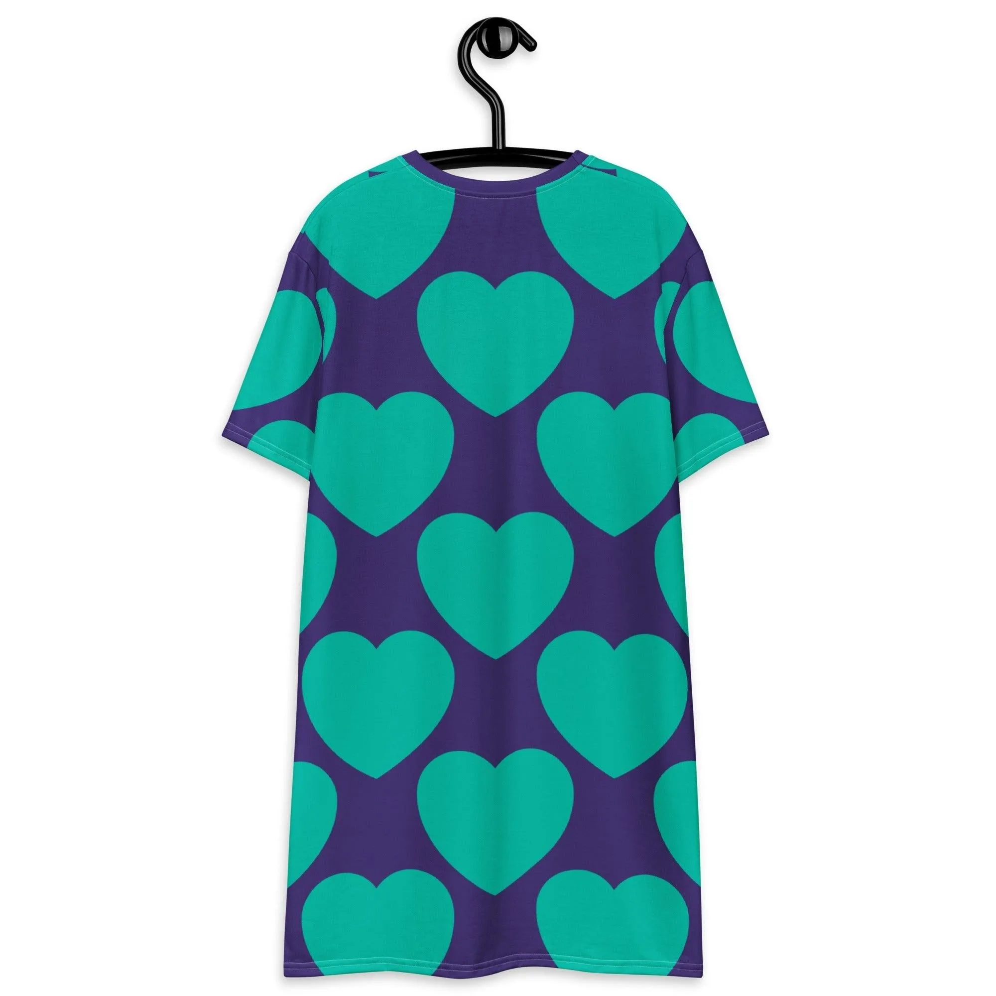 ELLIE LOVE mint purple - T-shirt dress