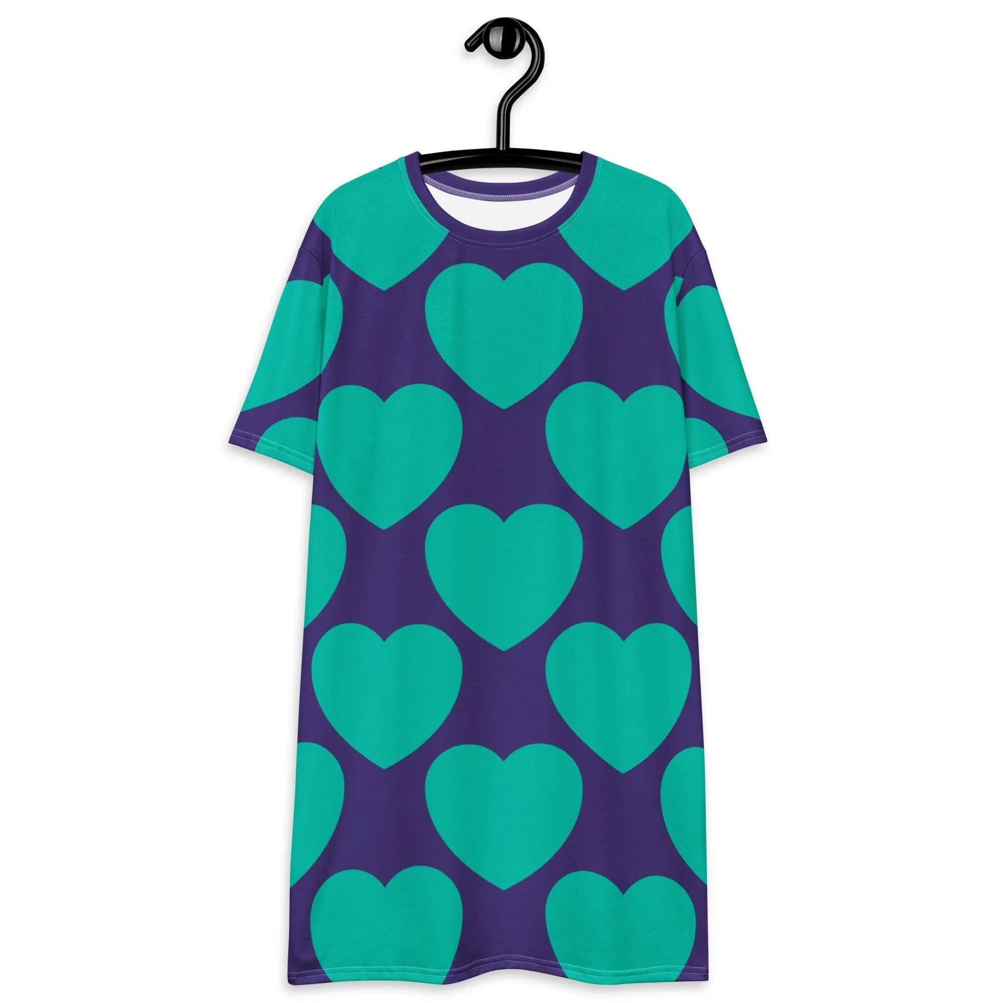 ELLIE LOVE mint purple - T-shirt dress