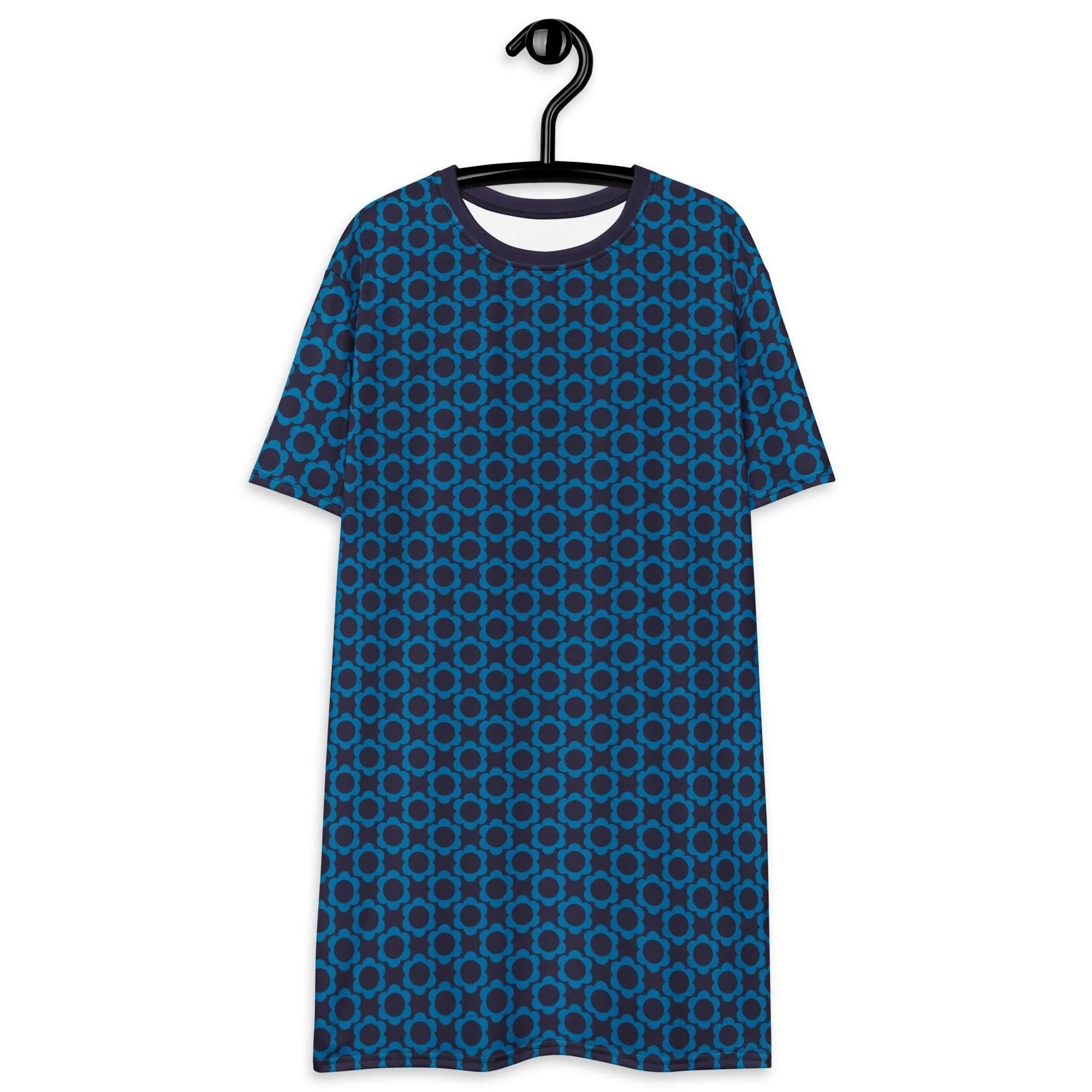 ELLIE mini blue - T-shirt dress