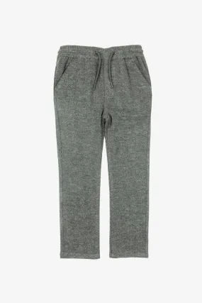 Everyday Stretch Pant - Charcoal Herringbone