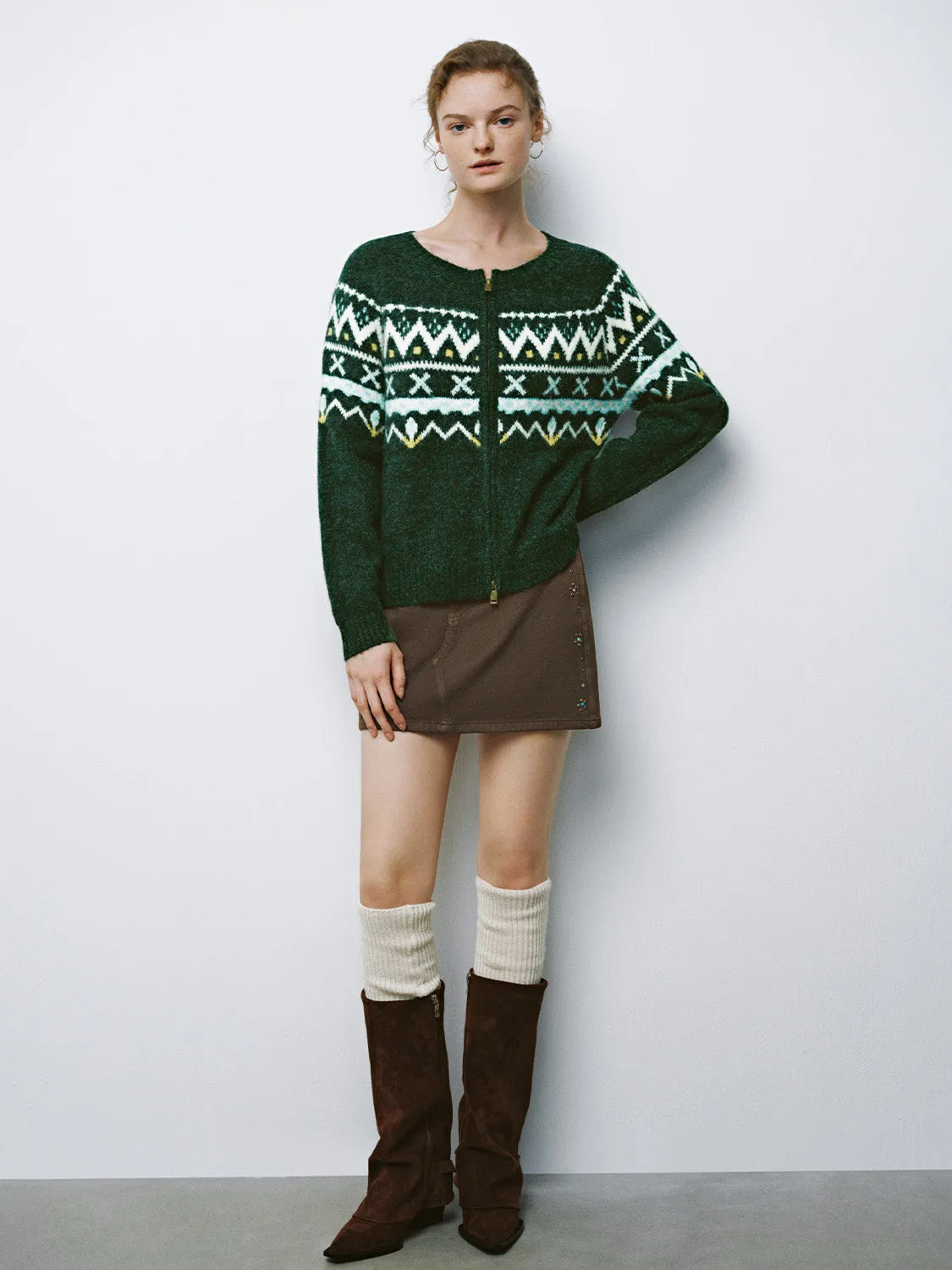 Fair Isle Knitted Cardigans