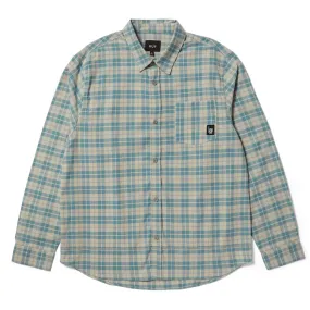 HUF MODAL L/S PLAID SHIRT // PUTTY