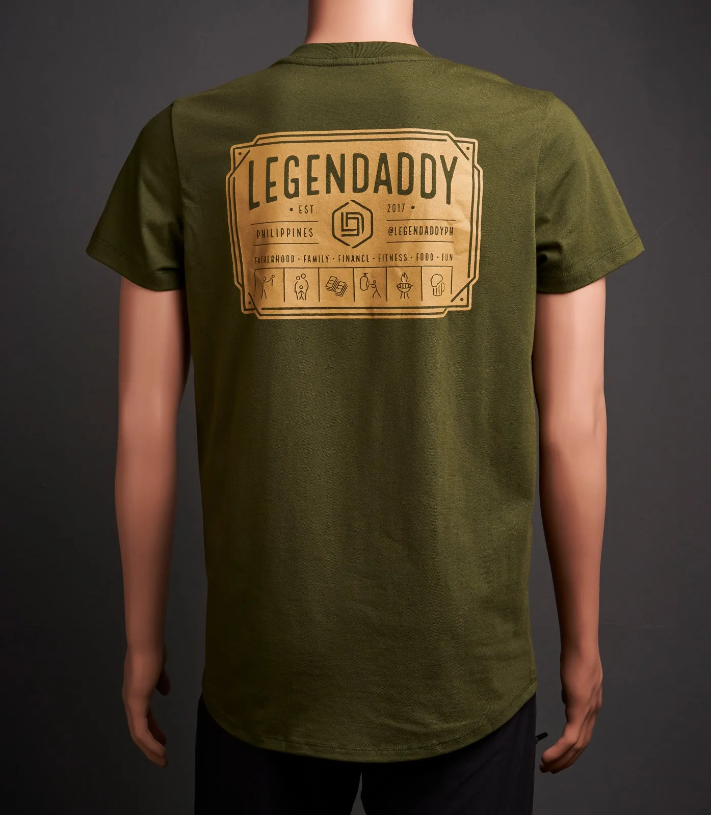 LEGENDADDY 3.0 ERRDAY TEE (OLIVE GREEN)