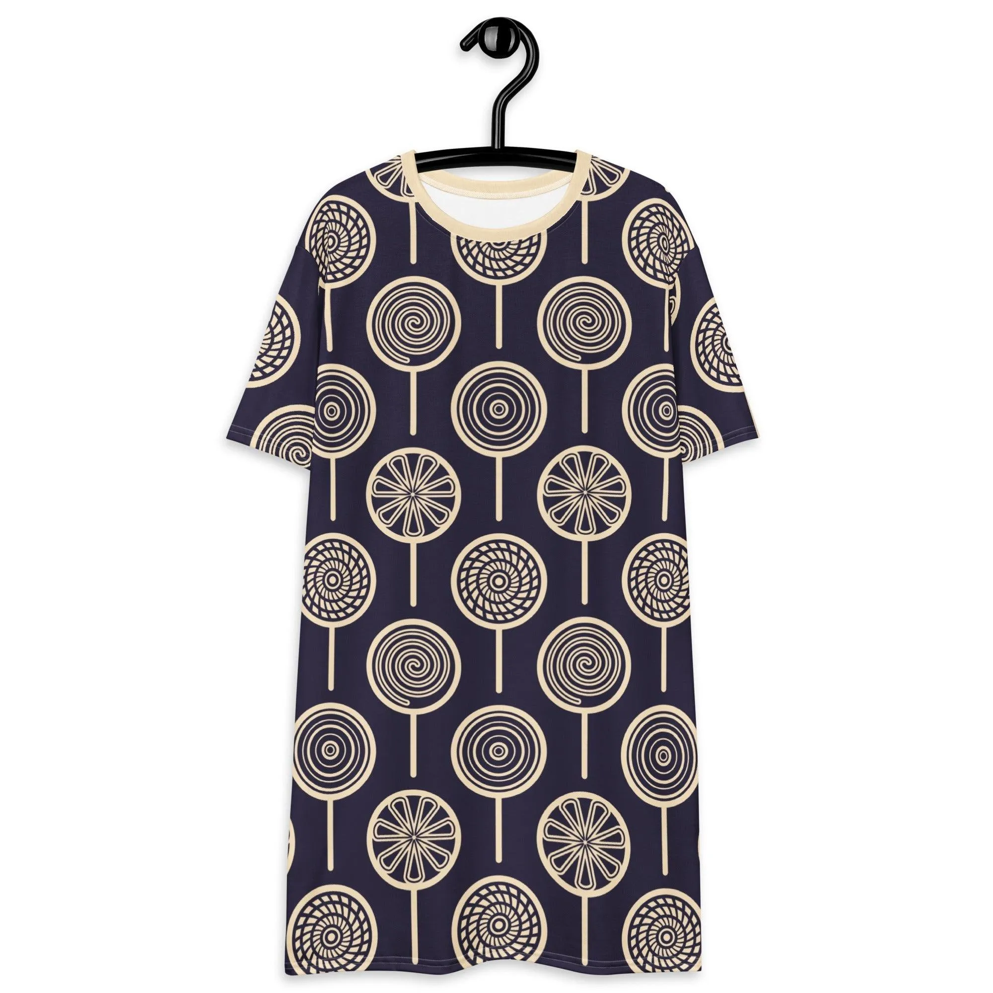 LOLLY darkblue - T-shirt dress