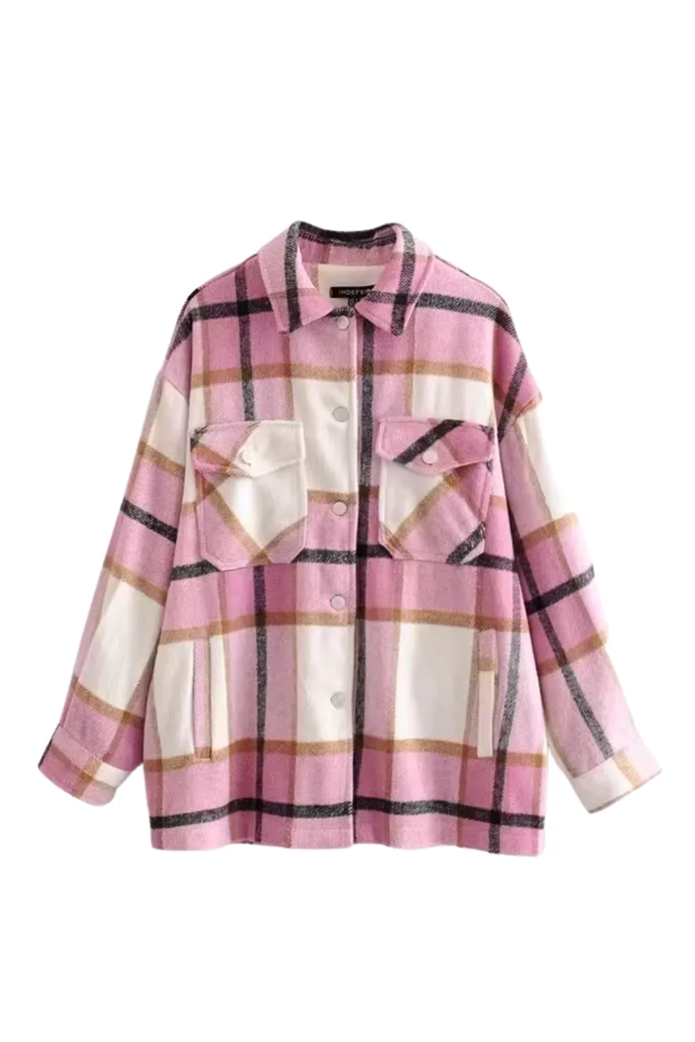 'Lorraine' Collared Plaid Shirt *5 Colors