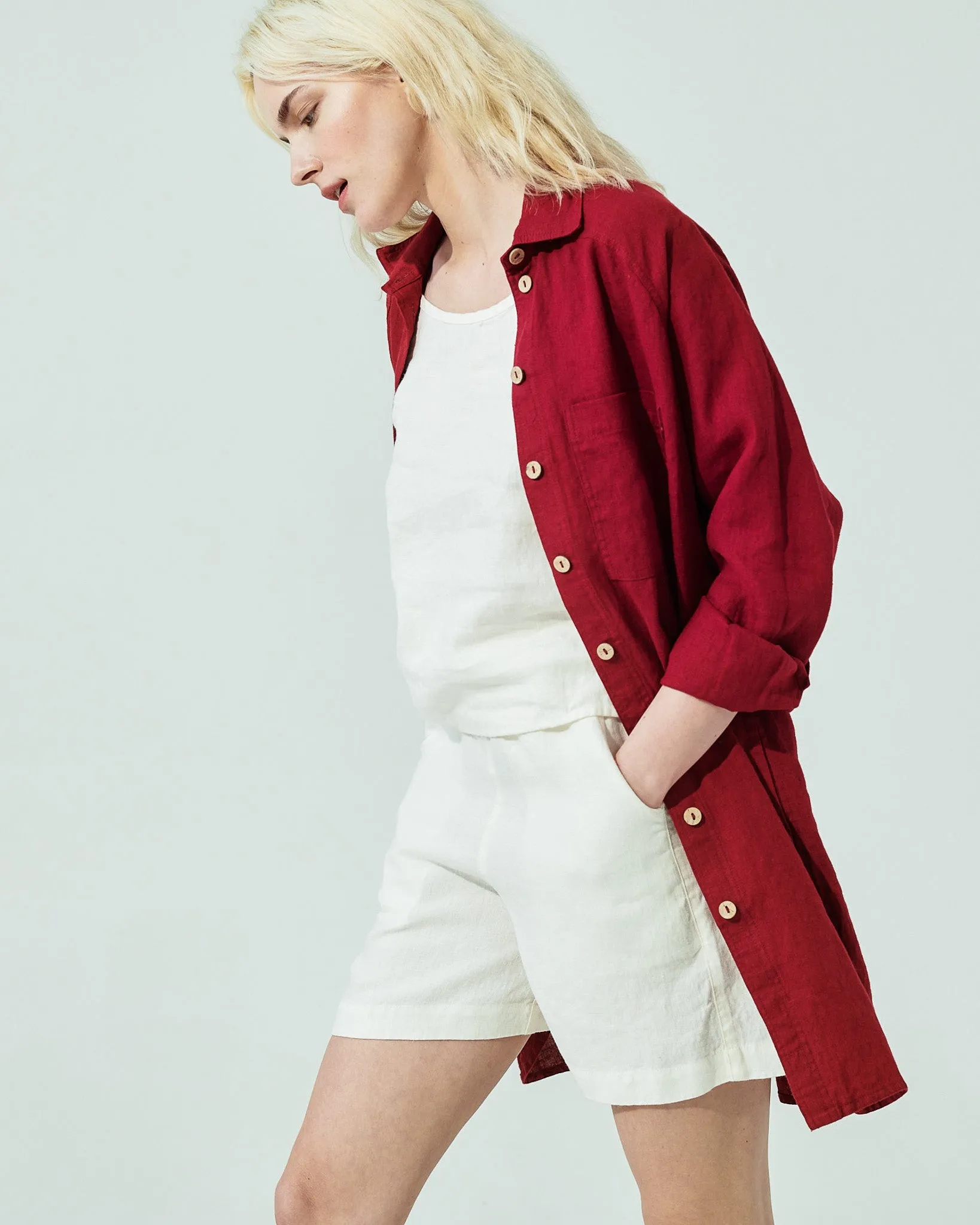 MAIN casual linen shorts (SS24)