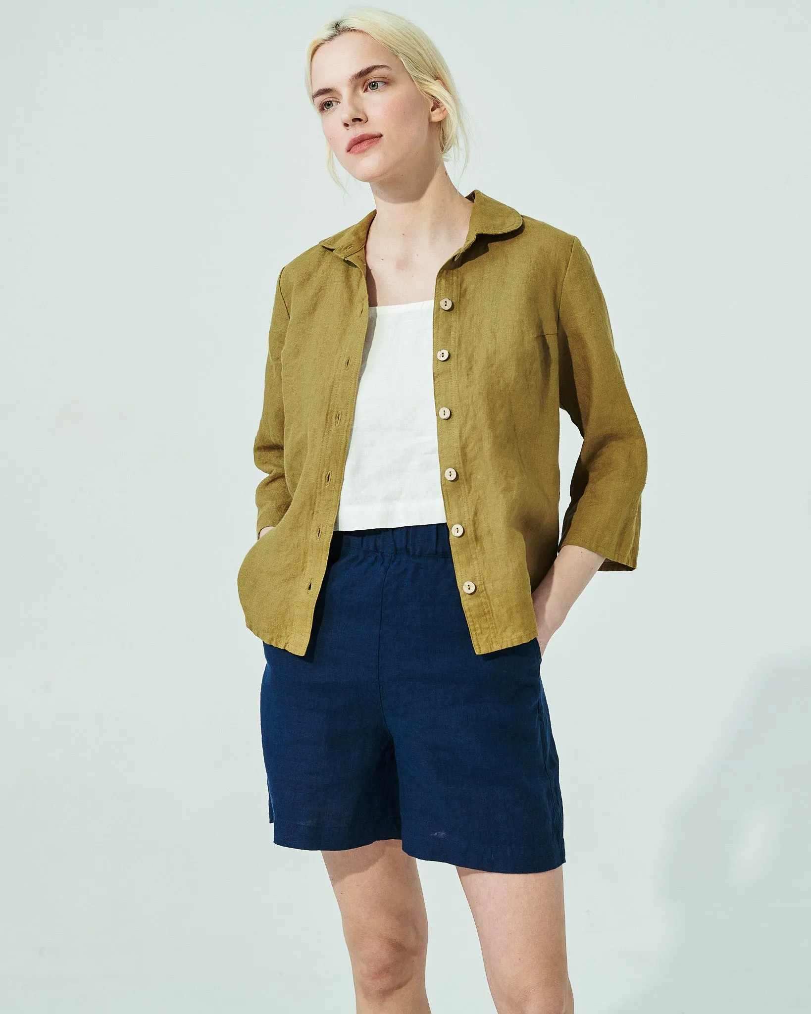 MAIN casual linen shorts (SS24)