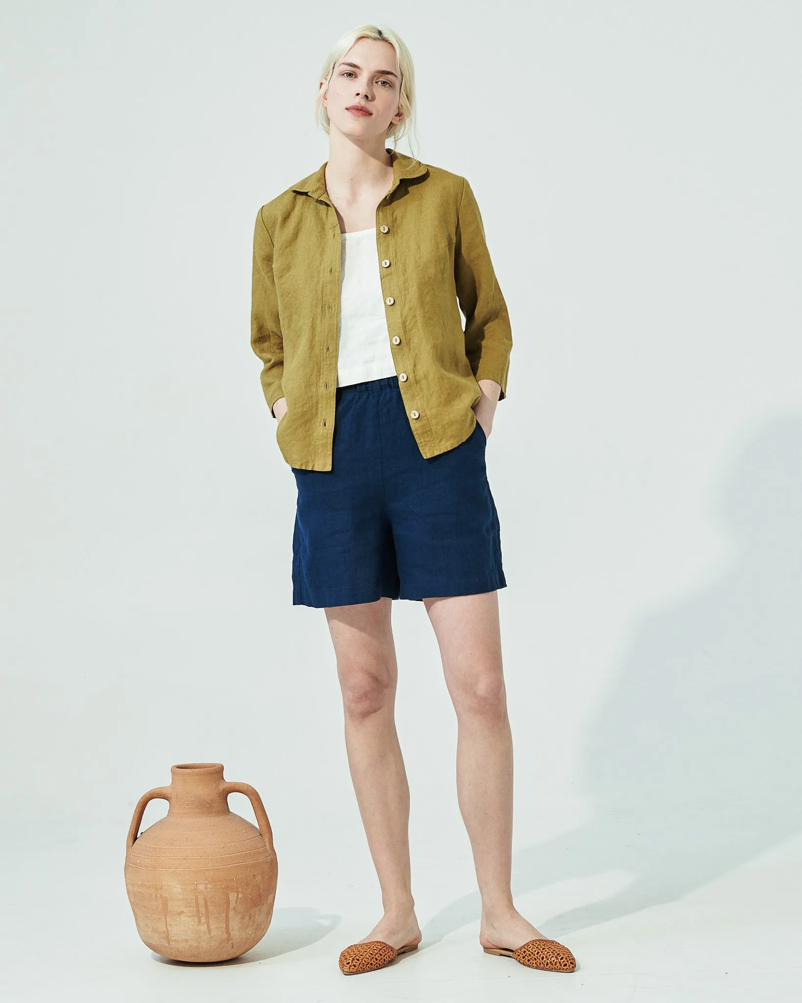 MAIN casual linen shorts (SS24)