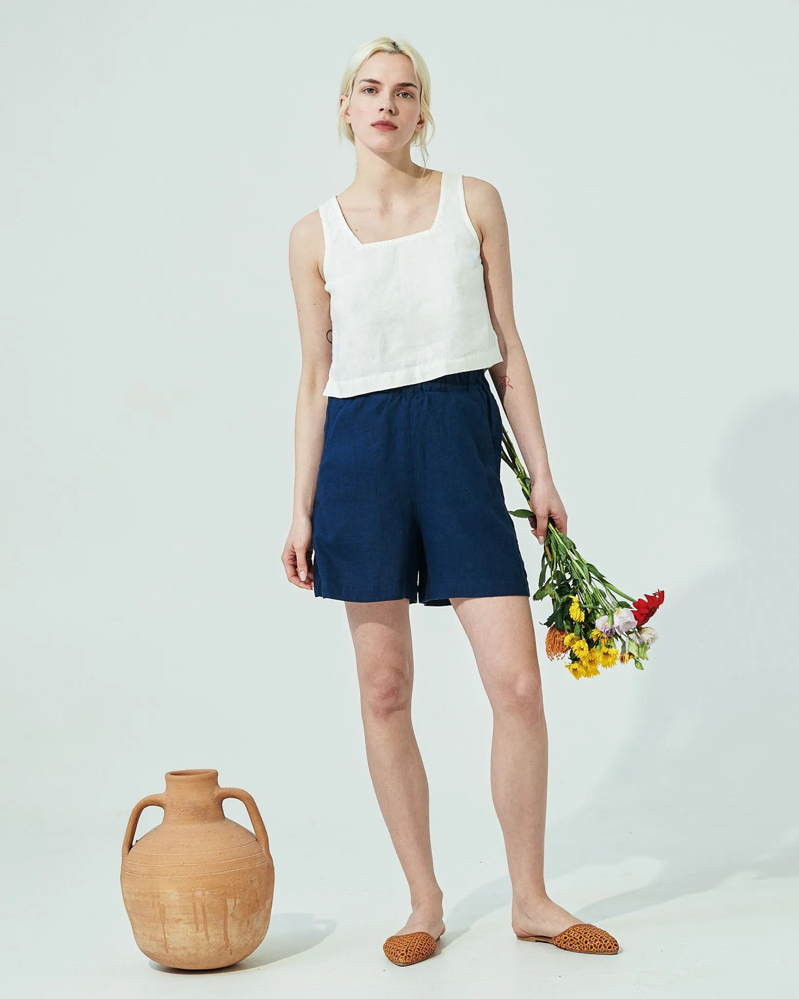 MAIN casual linen shorts (SS24)