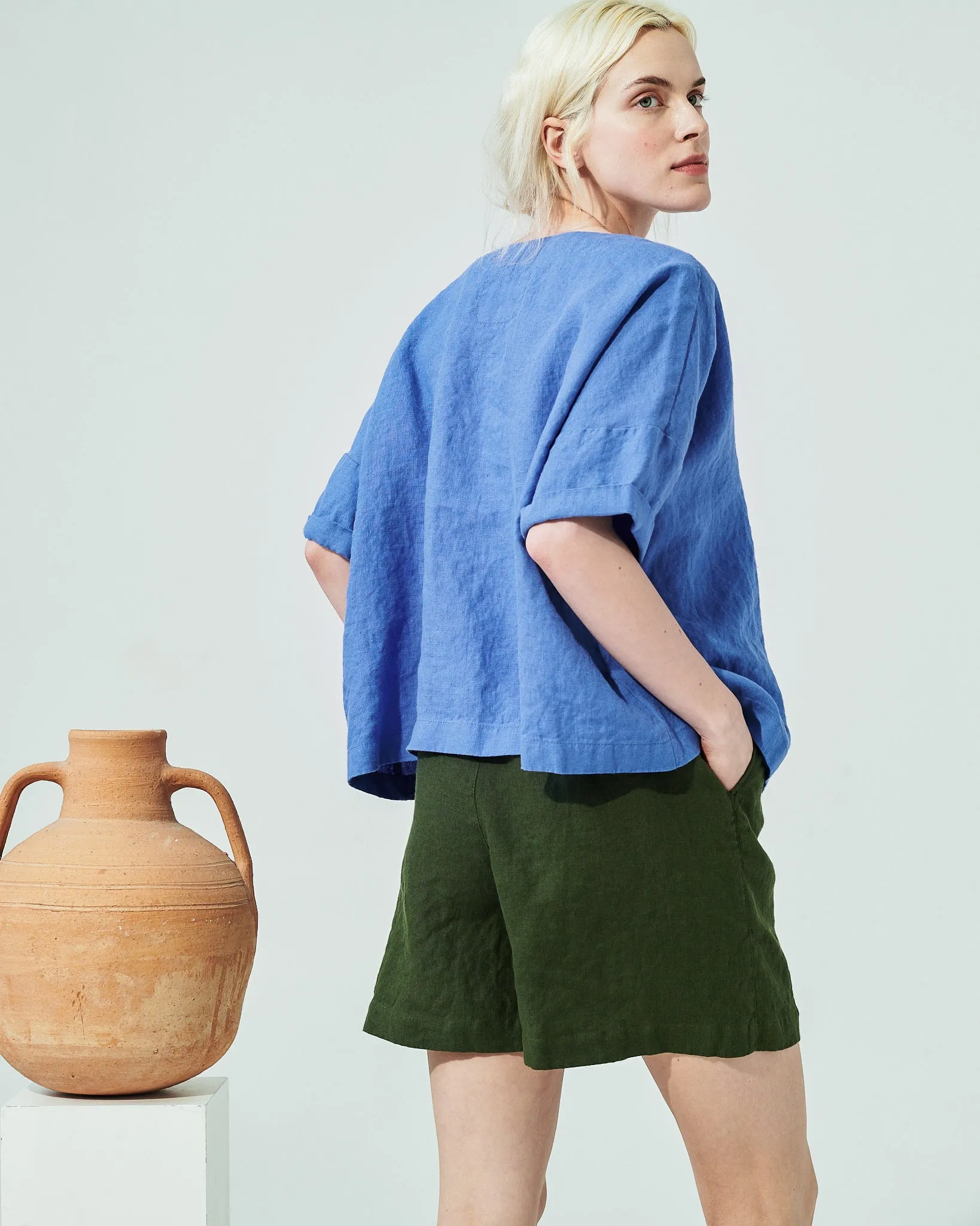 MAIN casual linen shorts (SS24)