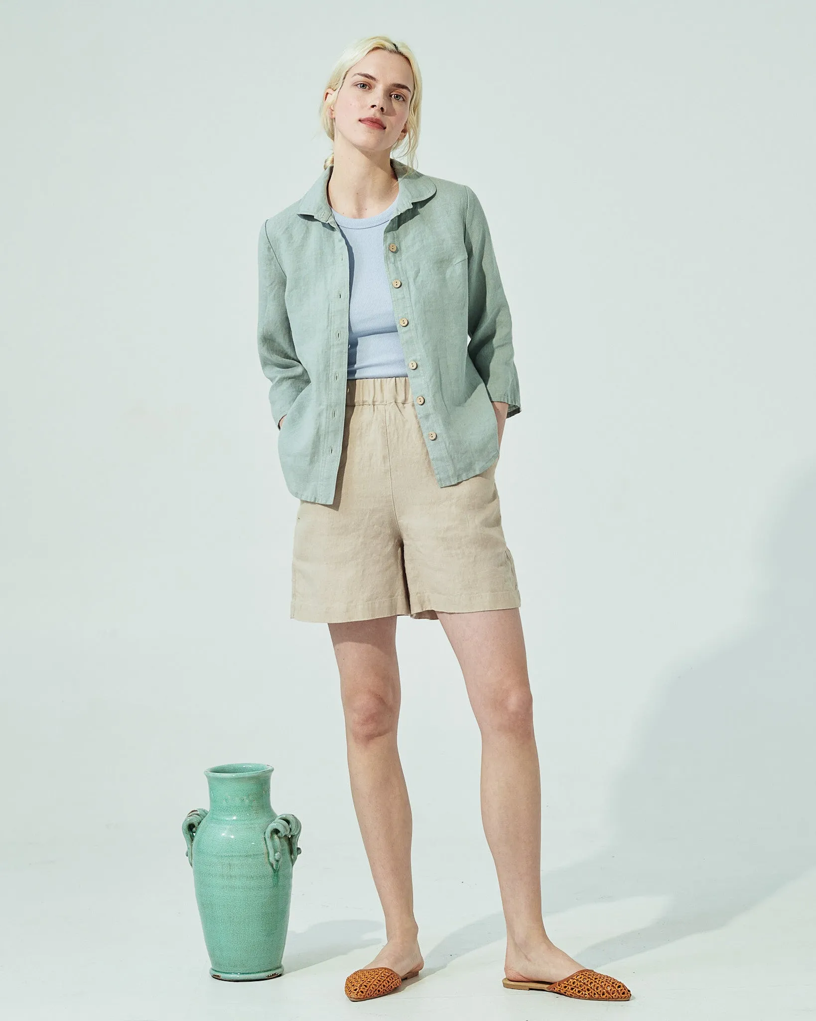 MAIN casual linen shorts (SS24)