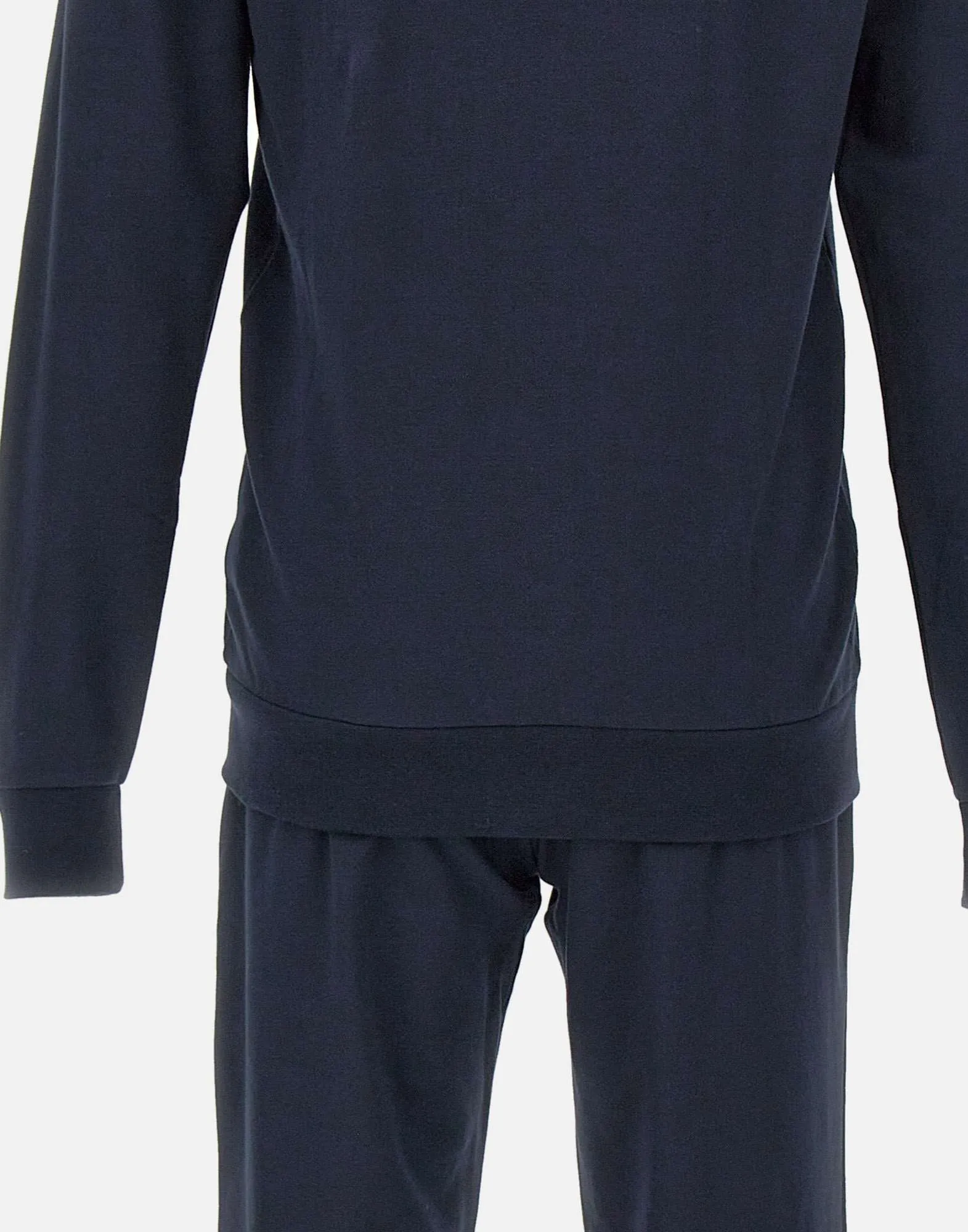 Men's Blue Stretch Cotton Suit