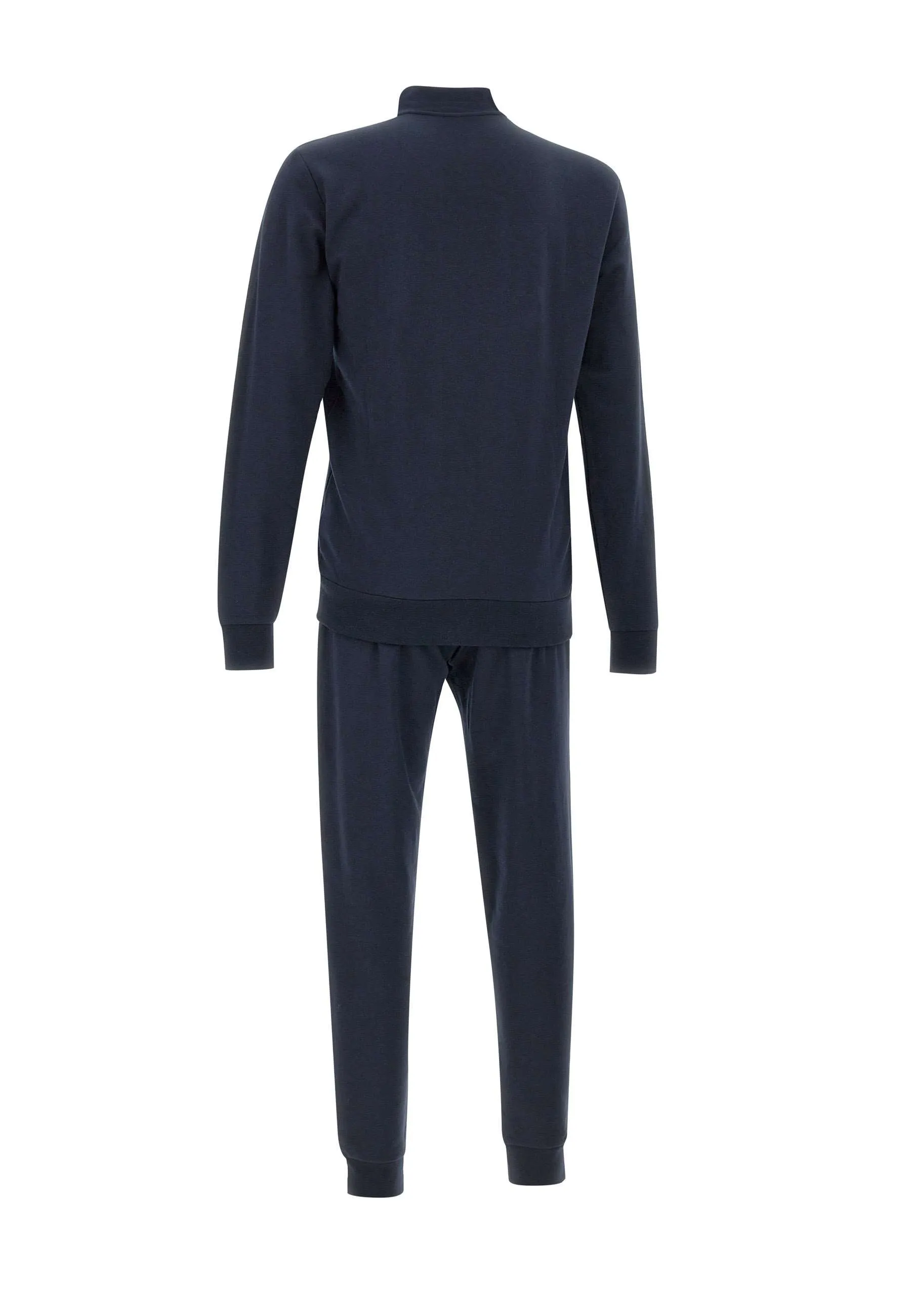 Men's Blue Stretch Cotton Suit