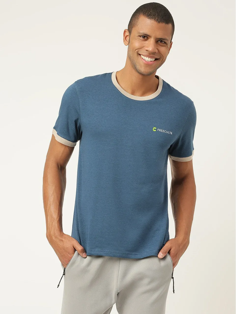 Men's Organic Bamboo Casual Tees - Crew Neck - (Pack of 2)