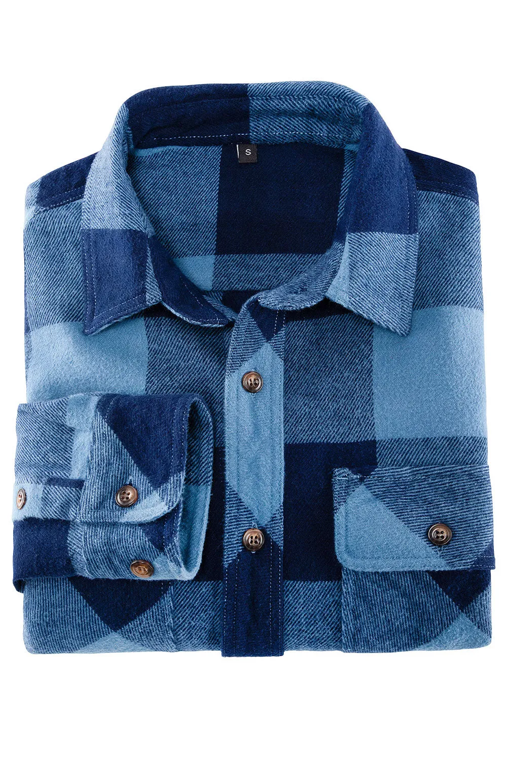 Men's Stalwart Heavyweight Flannel Shirts,10.6oz