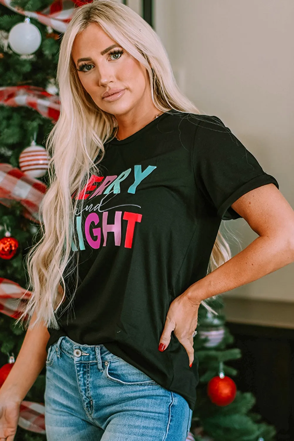 Merry and Bright Tee