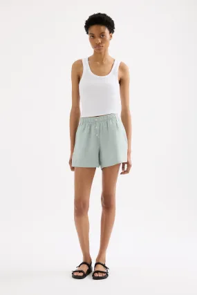 NUDE LUCY Lounge linen short - Seafoam