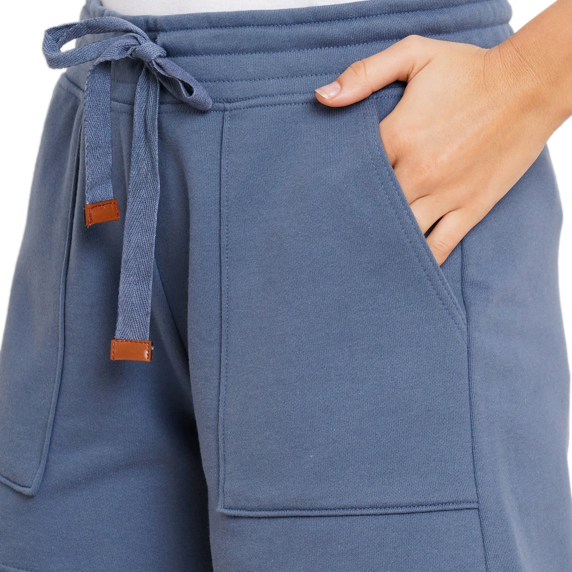 Organic Cotton shorts_ISL035-Greyish Blue