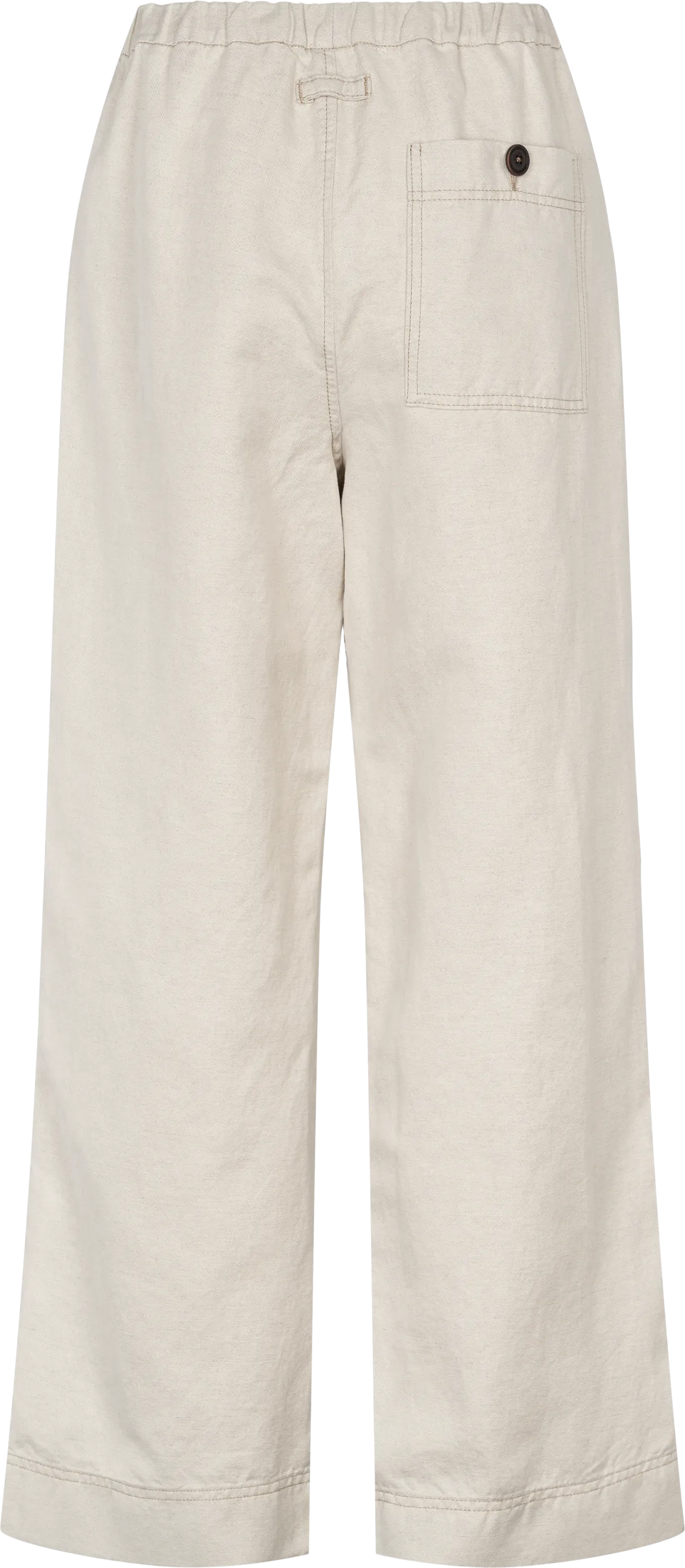 Selma Cotton Pant - Ecru