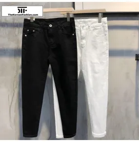 Stretch Elastic Slim Jeans