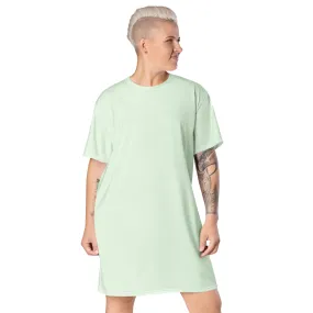 T-Shirt Dress Colour Honeydew (Glamourange Colour T-Shirt Dresses for Women)