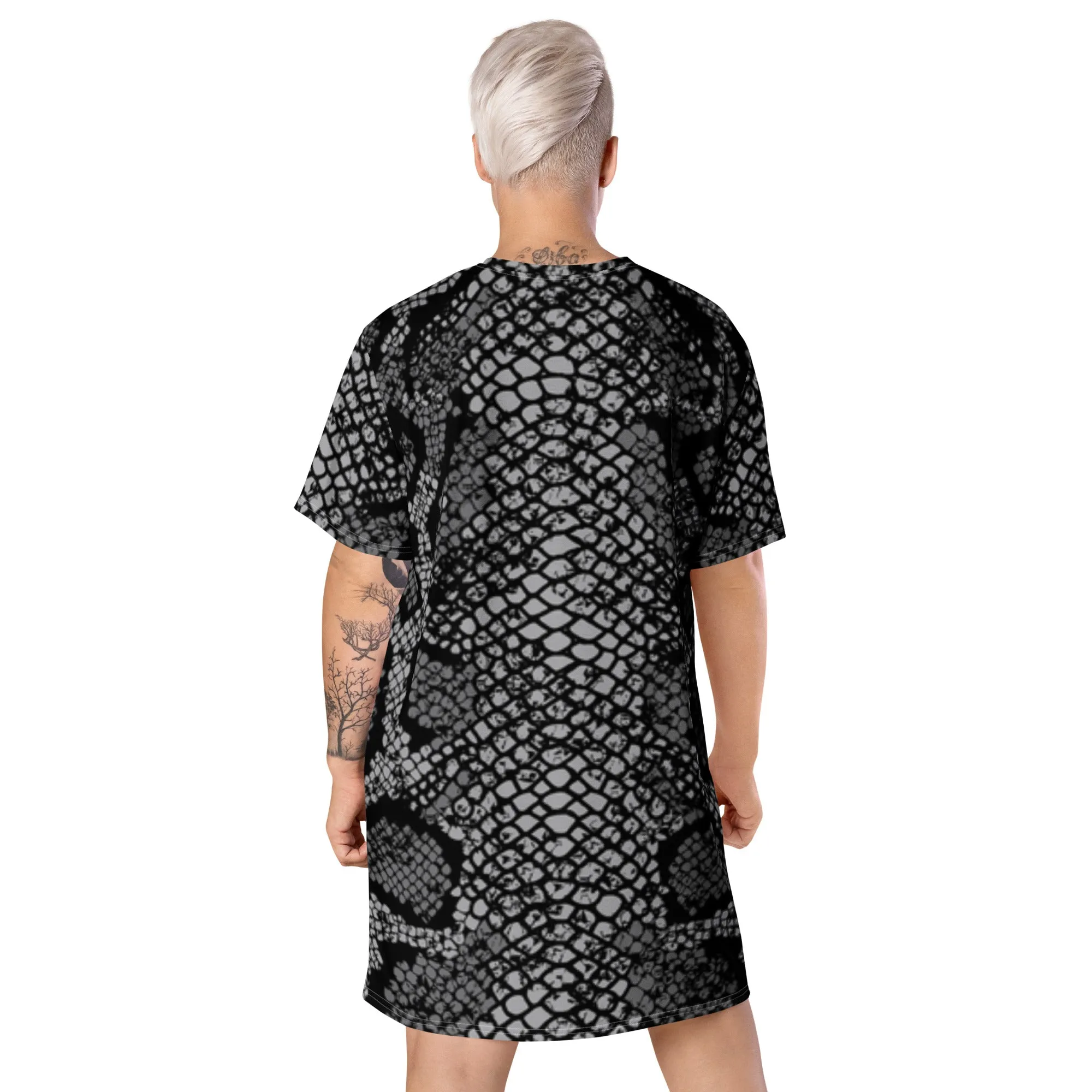 T-Shirt Dress Patterns Snake Skin (Glamourange T-Shirt Dresses Patterns for Women - 0015)