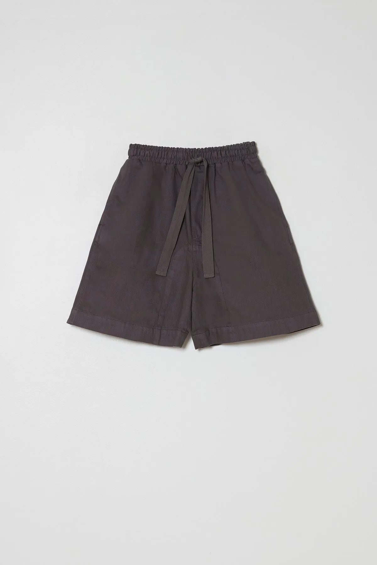 Twill Short - Drapey Bio Washed Twill