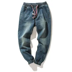 West Louis™ Denim Stretch Harem Jeans