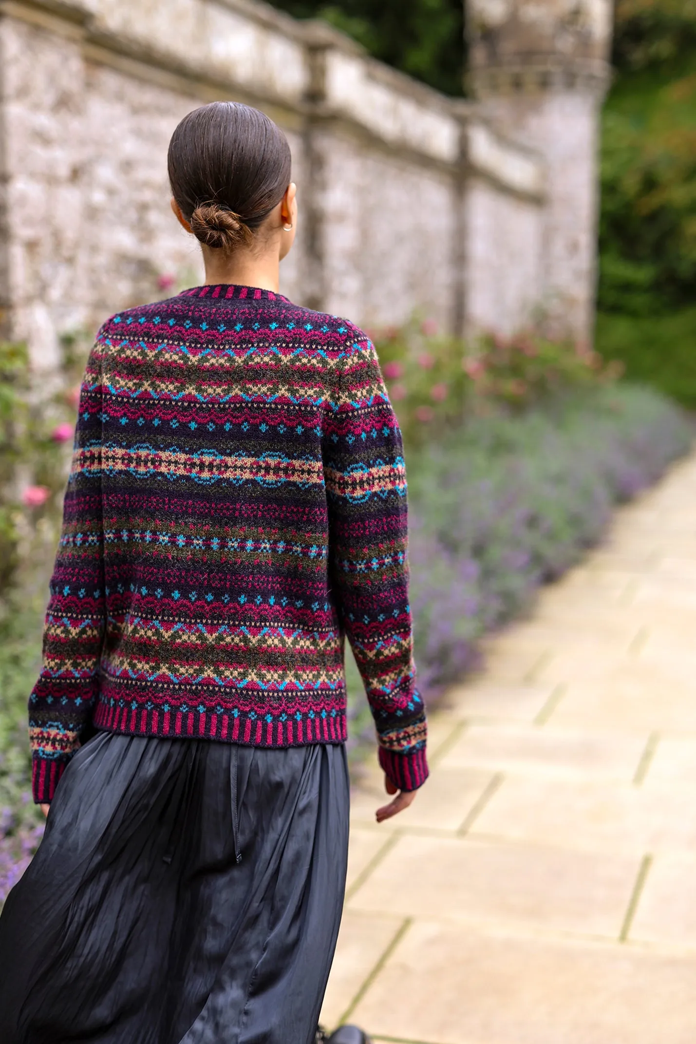 Westray Cardigan - Elderberry